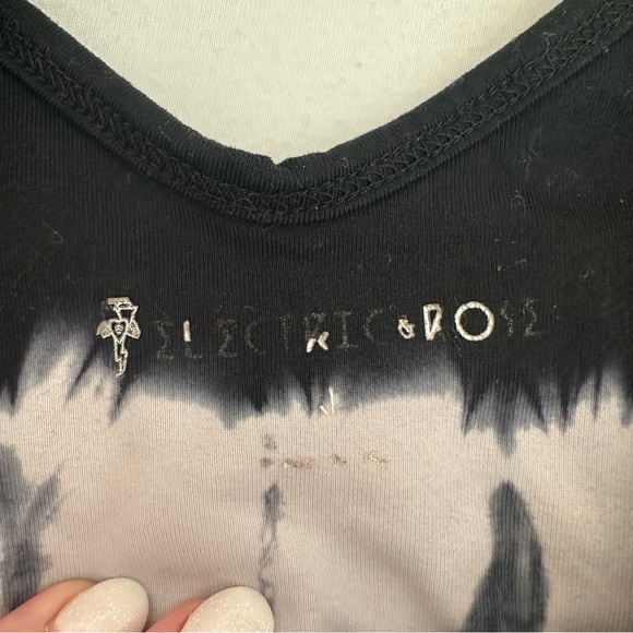 Electric & Rose Tie Dye Sports Bra - Picture 6 of 7